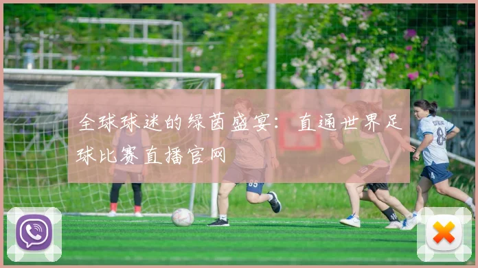 全球球迷的绿茵盛宴:直通世界足球比赛直播官网